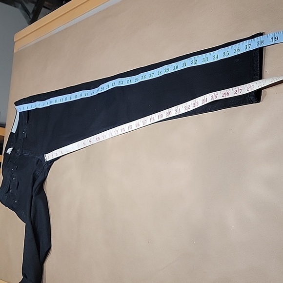 Rag & Bone Size 28 Skinny Coated Black Jeans Style # 1502K520, Gently Used Cond. - Picture 11 of 15